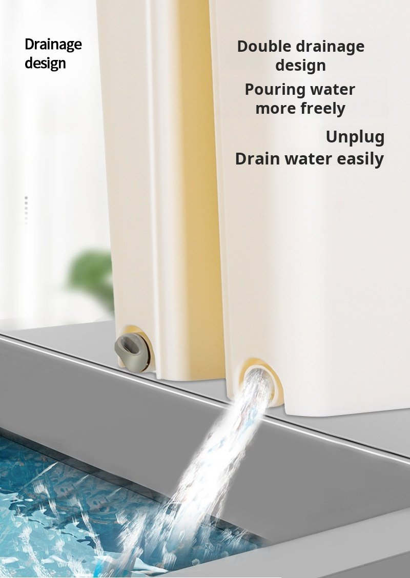 Household Flat Mop Flat Mop Thickened Mop Environmental Protection Household Dry And Wet