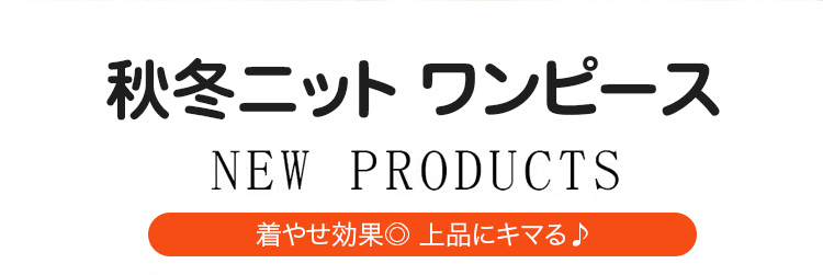 秋冬レイヤード風ニットワンピース全身コーディネート
