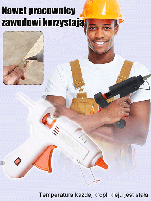 Przenośna pistolet do kleju topliwego do spawania