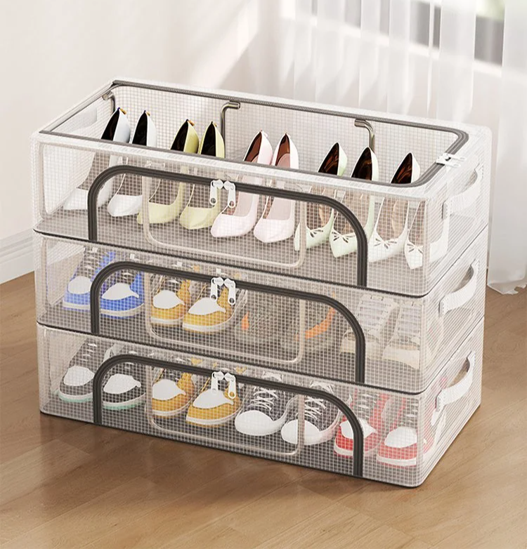 大容量防塵シューズボックス