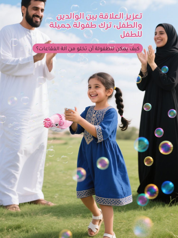 آلة الفقاعات الأوتوماتيكية على شكل الدلفين الكرتوني