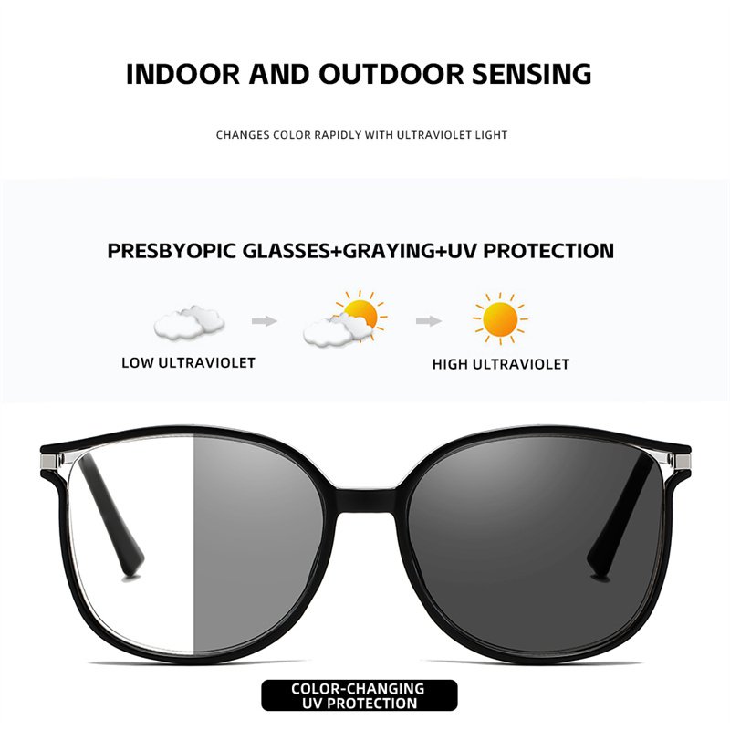 Diamond large frame versatile plain fashion reading glasses