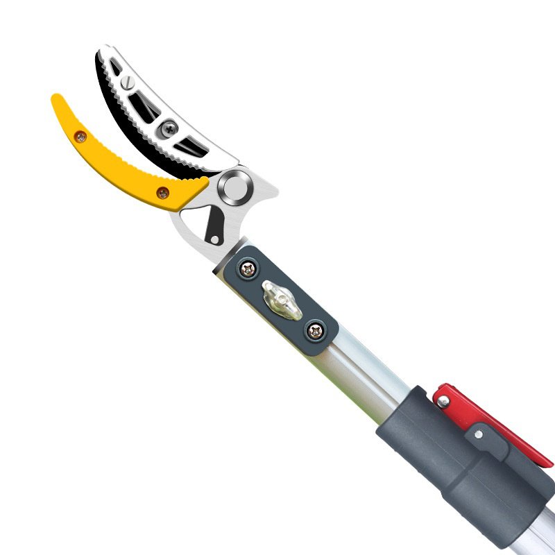 プルーン・フルーツ・ピッカー・シザーズ 空中摘み取り伸縮ポールフルーツ ドラゴンアイライチピッキングツール