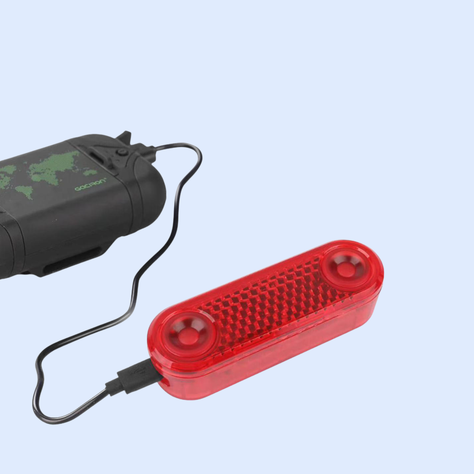 ضوء الذيل لحامل الدراجة الجبلية، ضوء التحذير الخلفي للمقعد