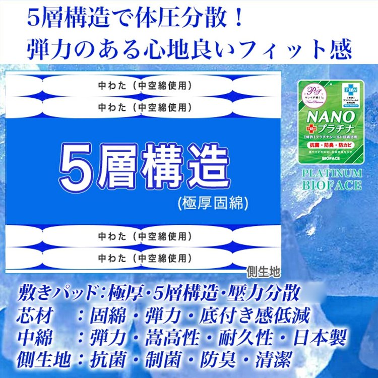 冷感アイスシルク敷きパッド