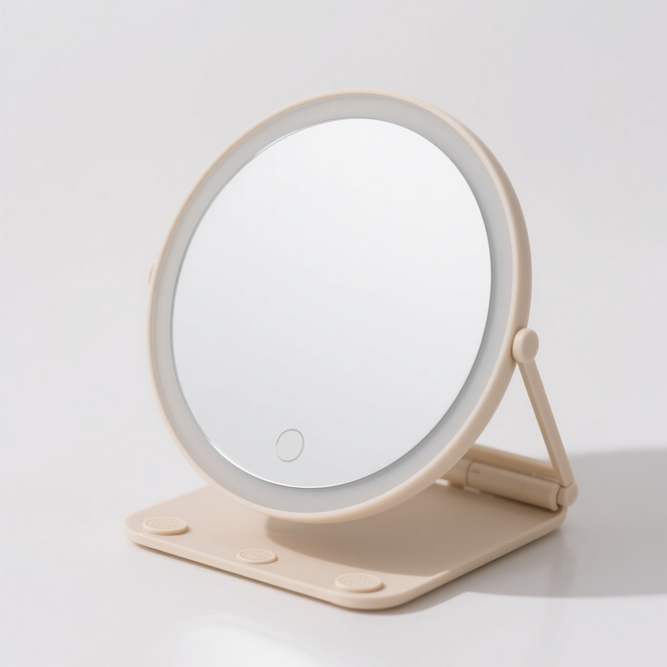 Glass HD fill light magnifying makeup mirror