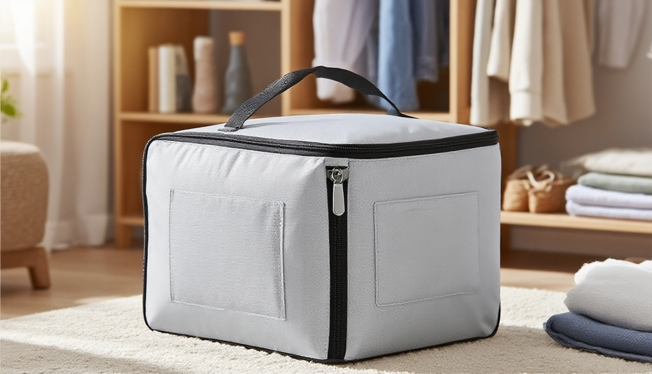 大容量衣類収納袋でたっぷり収納可能