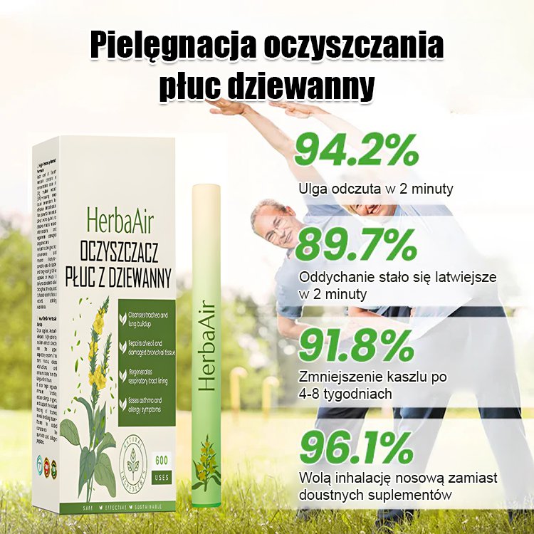 Kwiatowe pręciki do oczyszczania płuc