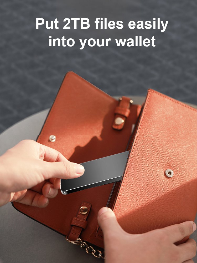 16t extremely thin large capacity mini portable ssd