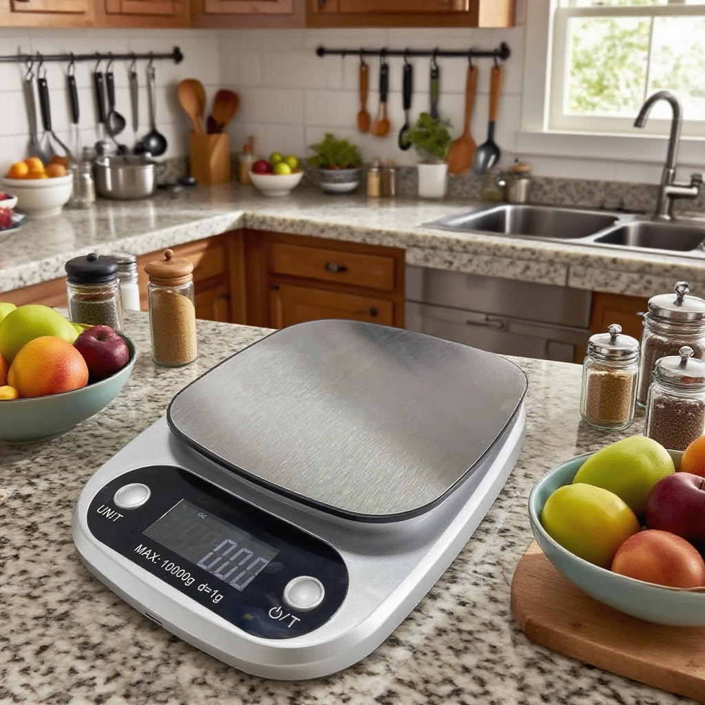 Chytrá kuchyňská váha s funkcí automatického vypnutí