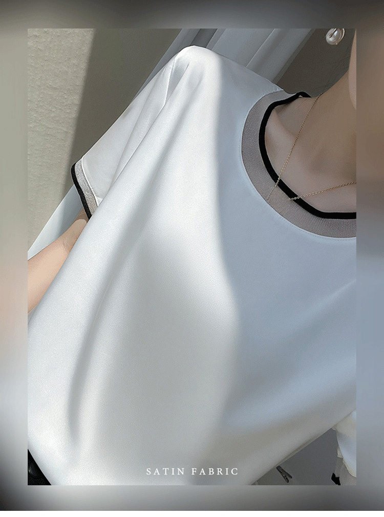 夏におすすめのひんやりブラウス