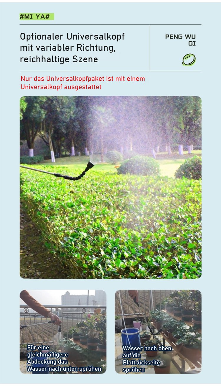 Digitales Sprühgerät mit ergonomischem Design