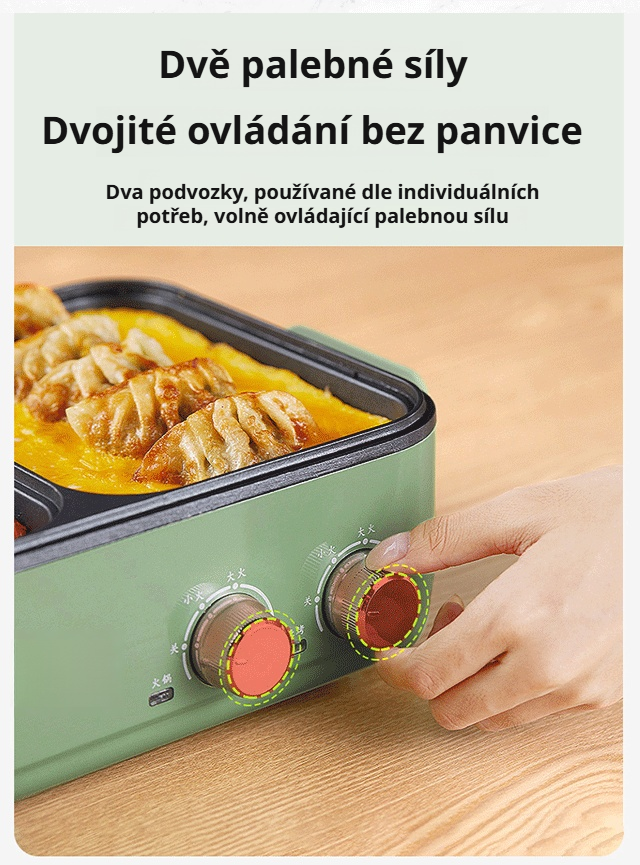 Pánev a hrnec vhodné do malých prostor na koleji