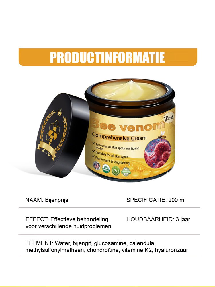 Bijengif uitgebreide verzorgingscrème