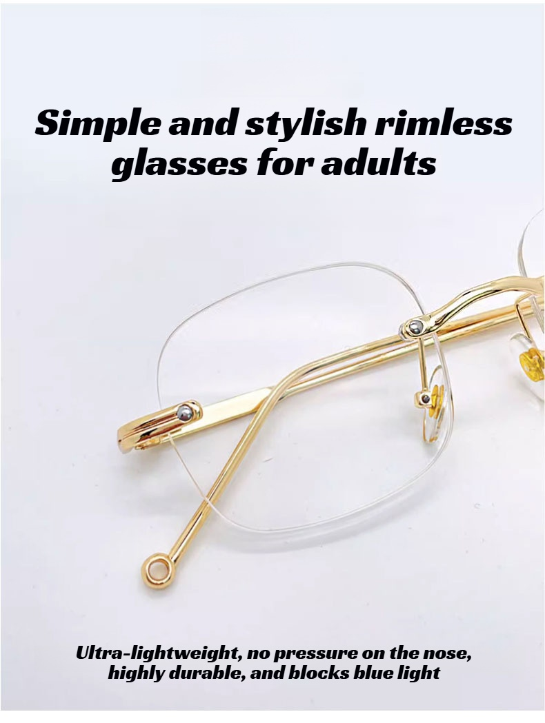 Clear vision presbyopia glasses for daily use