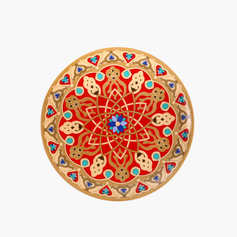 Scandinavian household ceramic flat plate European ceramic plate Ceramic tableware flat plate plate