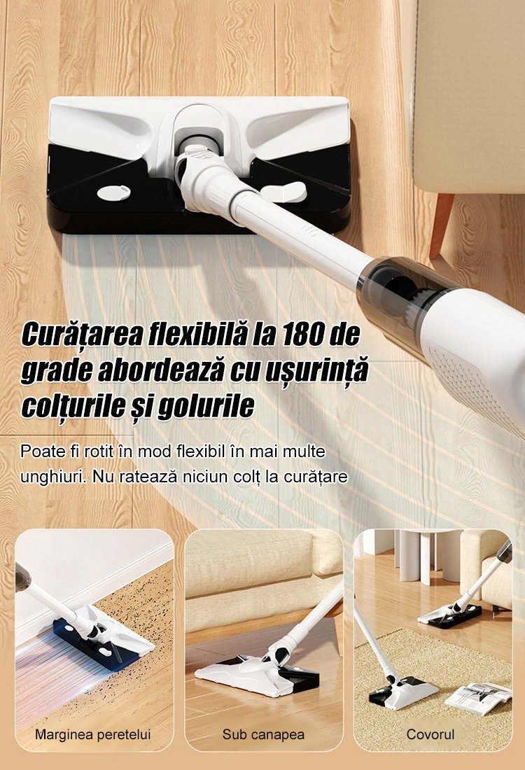 Mașină mare de aspirare și de curățat pentru îndepărtarea acarienilor