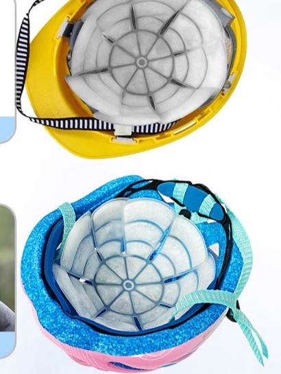 帽子に入れて使うPCMアイスキャップマット