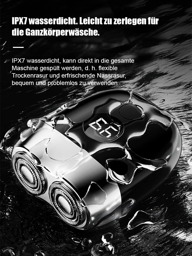 Neue tragbare, vollständig waschbare Elektrorasierer für den ganzen Körper