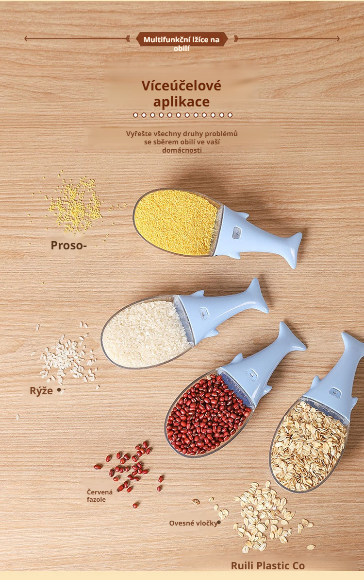 Odnímatelná odměrka vhodná pro potraviny