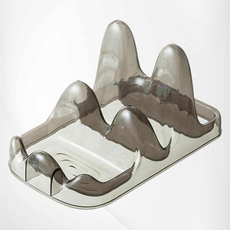 多機能鍋蓋ラック・ヘララック・プラスチックまな板多目的ラック・キッチンカウンター収納ラック