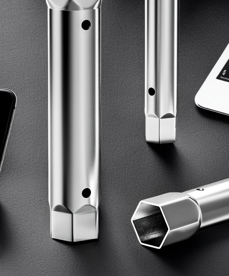 주방 싱크대에서 렌치 사용 예시