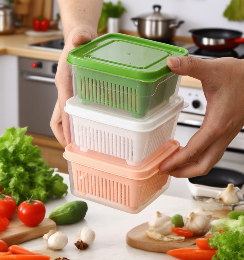 주방 이중 아스팔트 벨트 덮개 음식 밀폐함 전체 모습