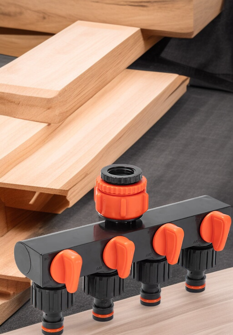 여러 방향으로 분사되는 수도관 분수기 기능