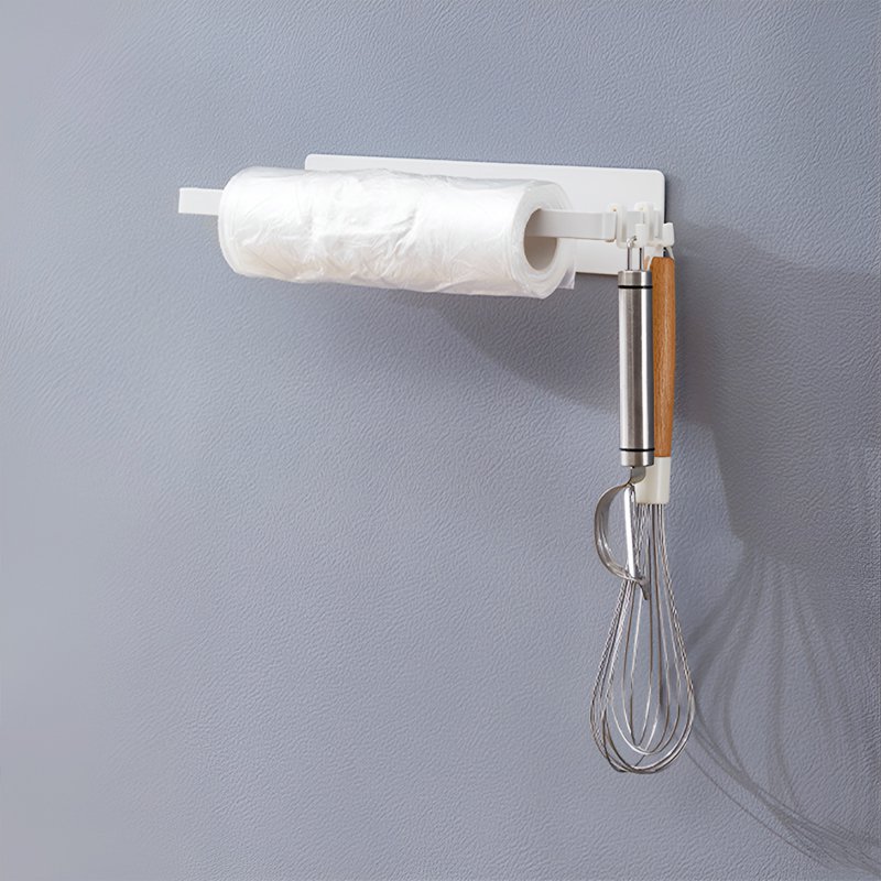 和風家庭用パンチフリータオルラック