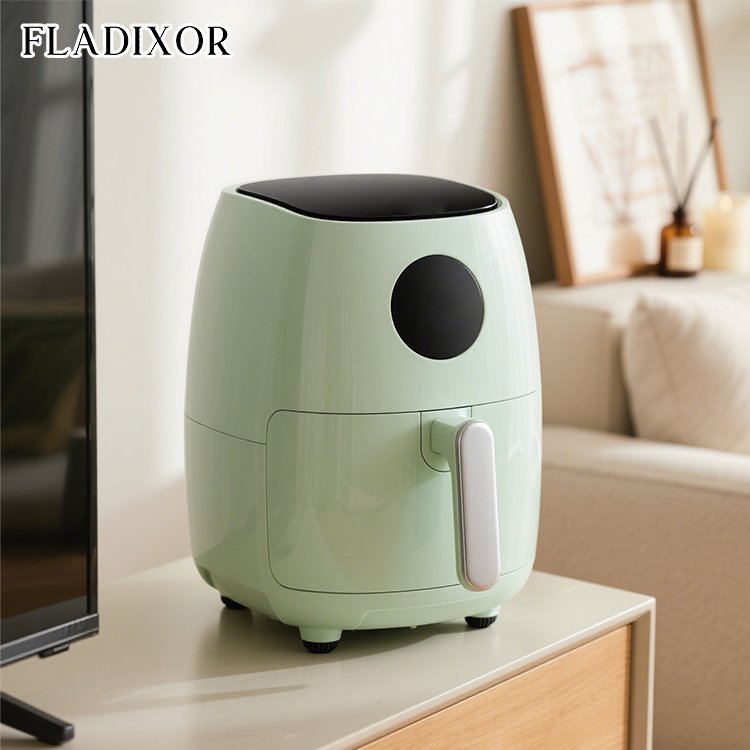 Freidora de aire multifuncional de gran capacidad en cocina moderna