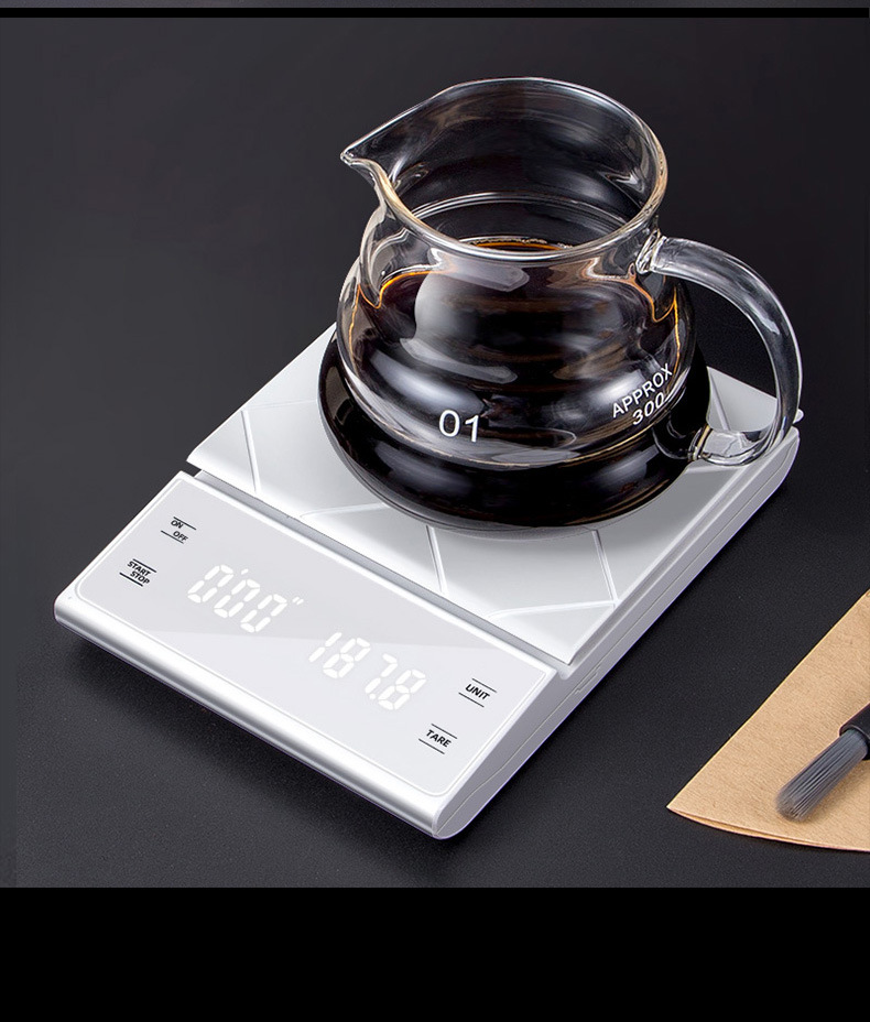 クラウド型コーヒーポットの持ち手と注ぎ口のアップ