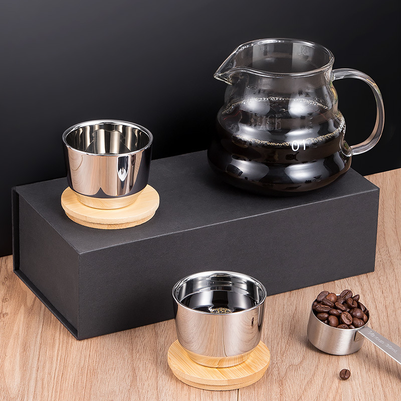 コーヒーシェアリングポット クラウドコーヒーポット 手淹れコーヒークラウドポット 耐熱ガラス 和風手淹れポット