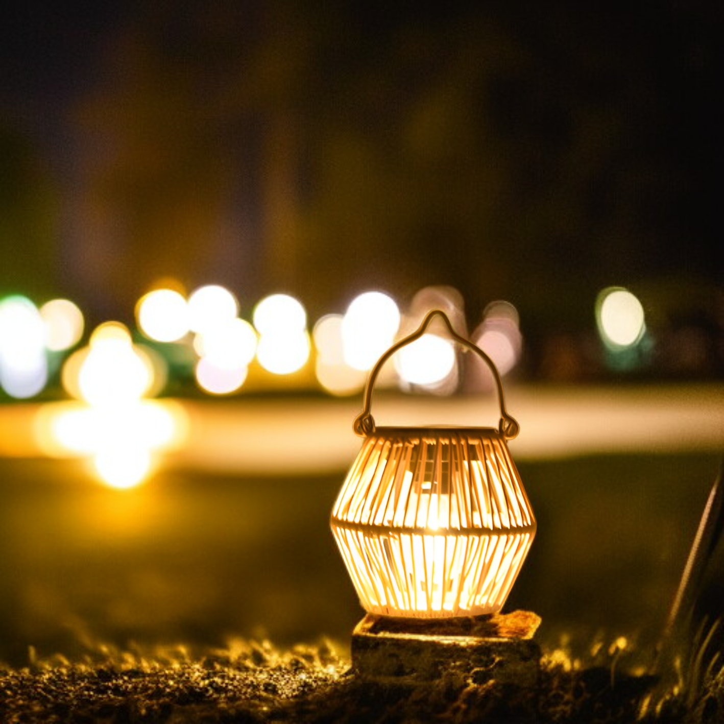 屋外吊り下げ防水ライト 手持ち灯籠 ガーデンデコレーション