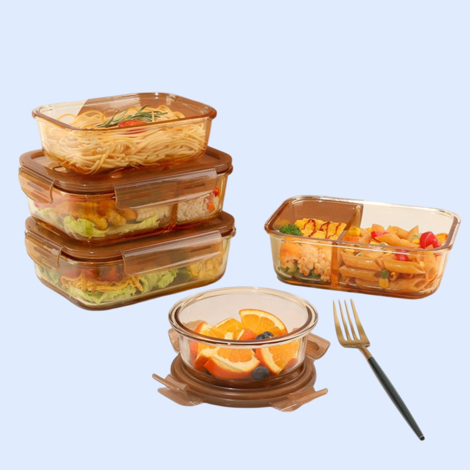 ホウケイ酸ガラスのスープボウル