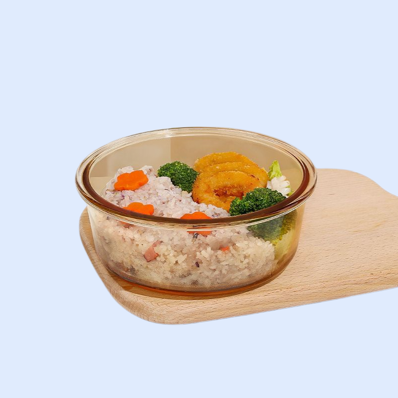 ホウケイ酸ガラスのスープボウル