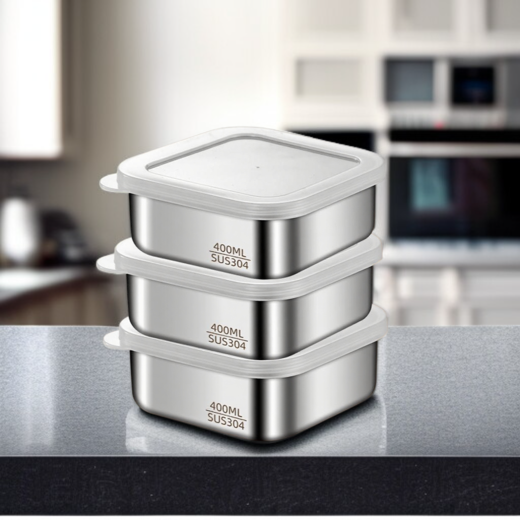 304 Edelstahl Essen Box