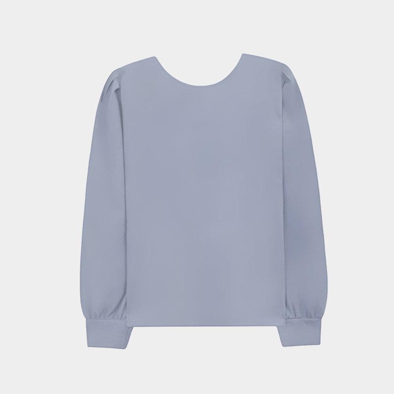 白い老化長袖シャツ