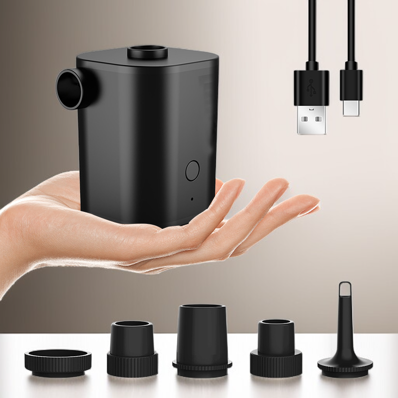 Mini pompe électrique gonflable sans fil pour l'extérieur, avec anneau de natation, pompage et aspir