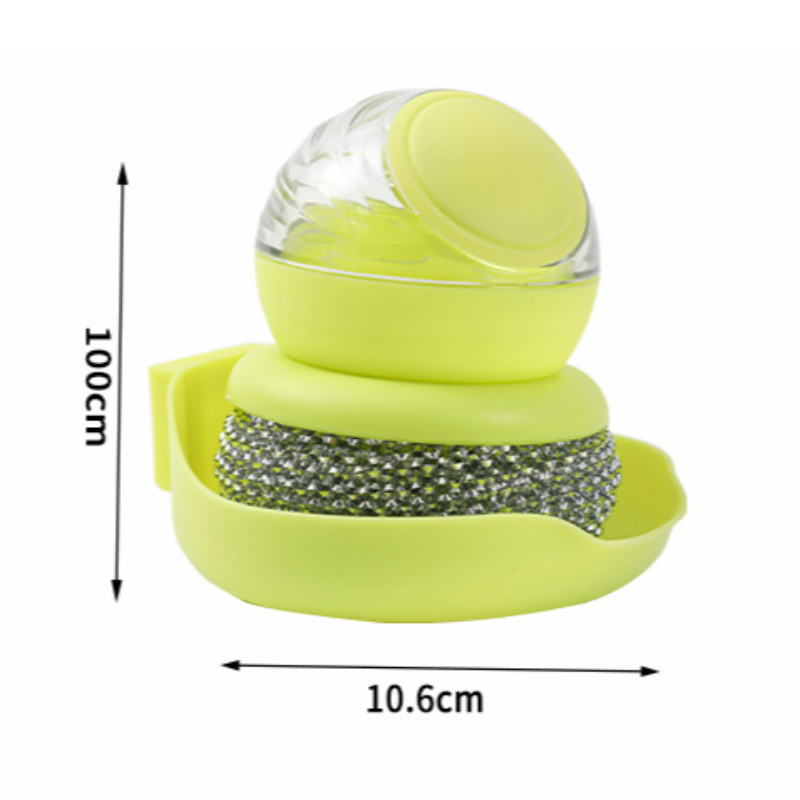 家庭用プレス式スケール除去・液体洗浄ブラシ 工具油圧鍋たわしブラシ汚れ落としブラシ キッチンブラシ