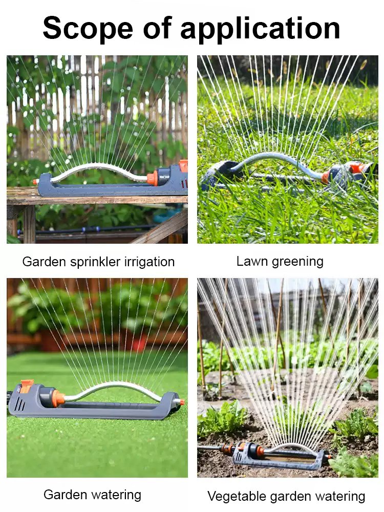 19-Hole Garden Irrigation Sprinkler