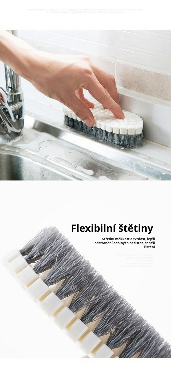 Odolné štětiny kartáče Laundry brush 386