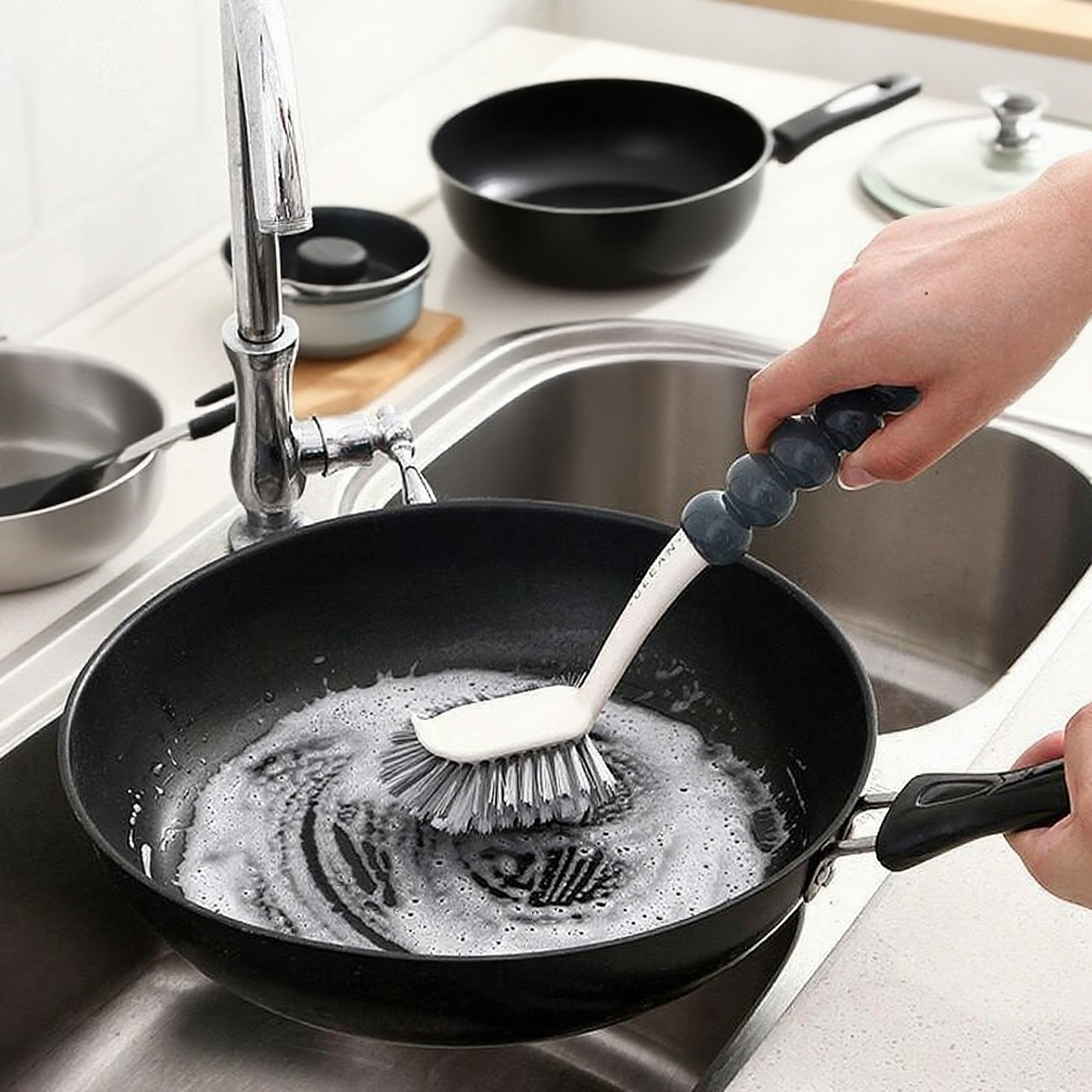 Laundry brush 386 kitchen wall floor bathroom bathtub pool clean 8-shaped brush