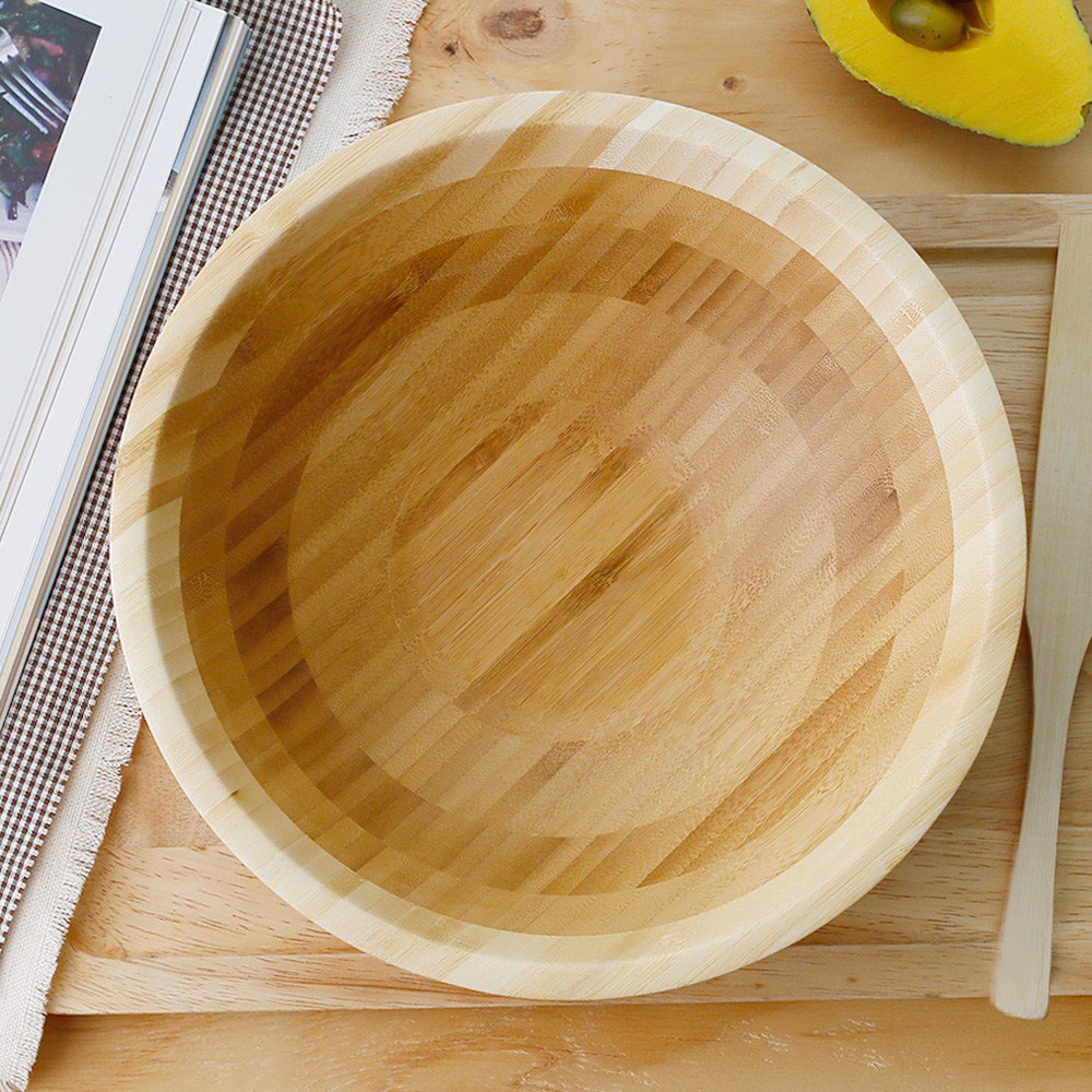 Household Wooden Salad Bowl