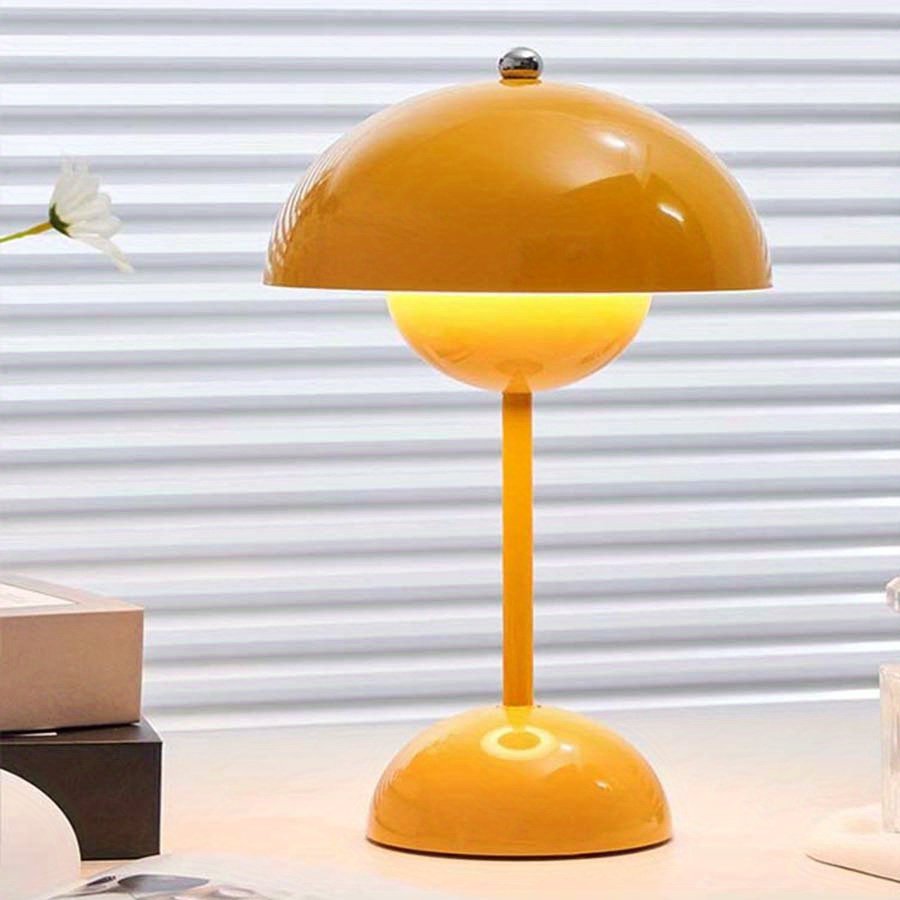 北欧風キノコ型ベッドサイドランプ 雰囲気ランプ 結婚部屋・寝室・デスク装飾