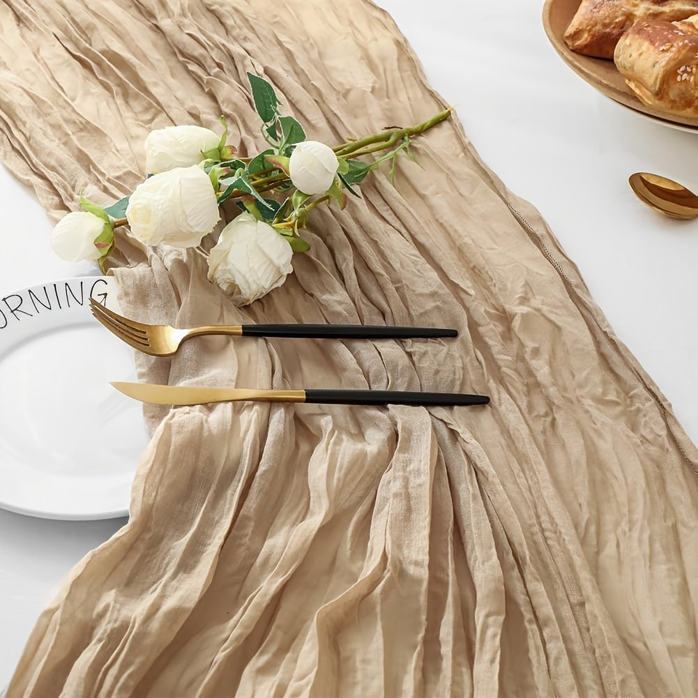 الألوان الصلبة مطوية ديكور الجدول العلم