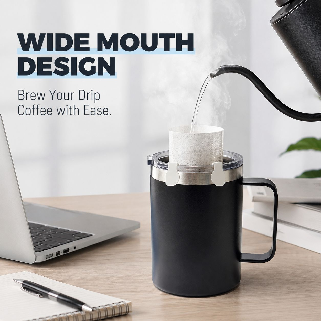 High Aesthetic Portable Handle Water Bottle