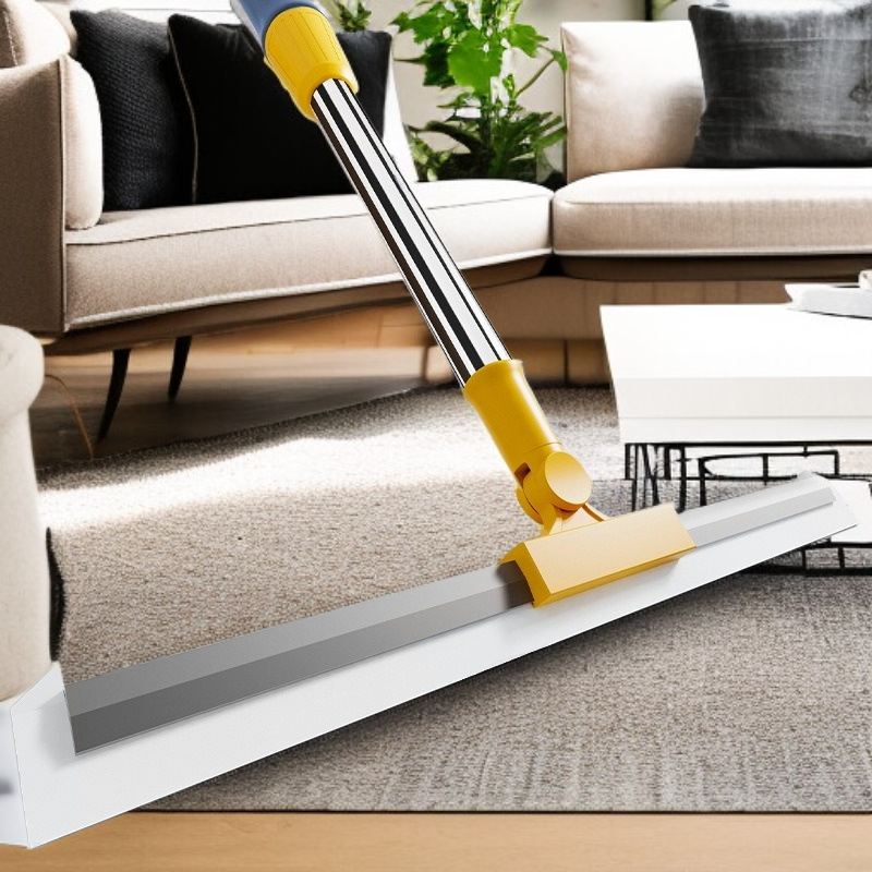 욕실 건습 겸용 와이퍼 뽀빠이 화장실 물 스크래치 매직 브러쉬 헴 실리콘 스크래치 밀대