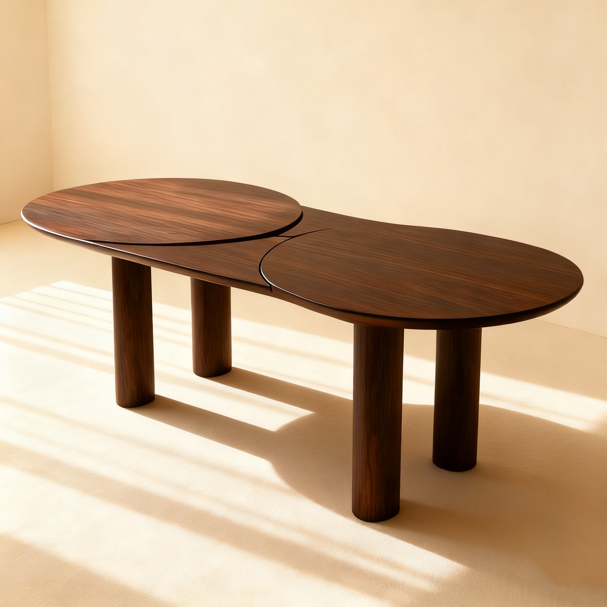 고급 원목 식탁 