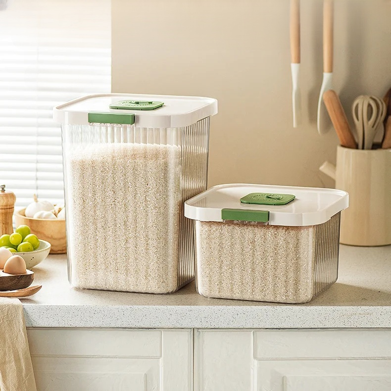 กล่องเก็บข้าวสารขนาดใหญ่สำหรับบ้าน กล่องข้าวสารป้องกันแมลงและความชื้น