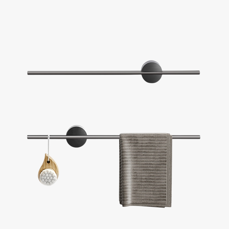 Porte-serviettes de salle de bain, support de rangement sans perforation, support mural de salle de 